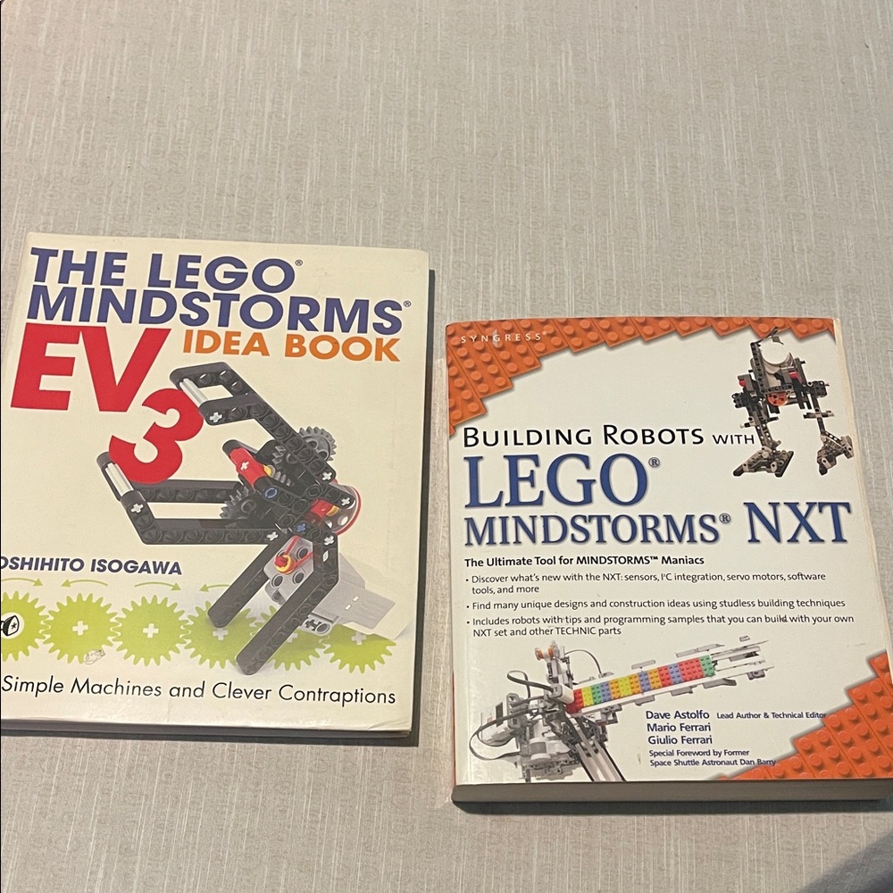 LEGO MINDSTORMS EV3 and NXT Books